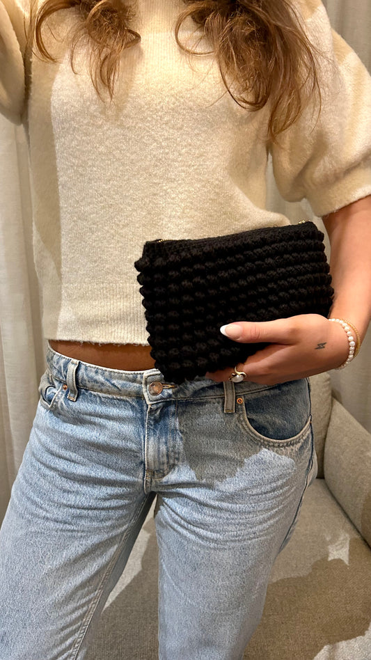 Ella Clutch Classic Black