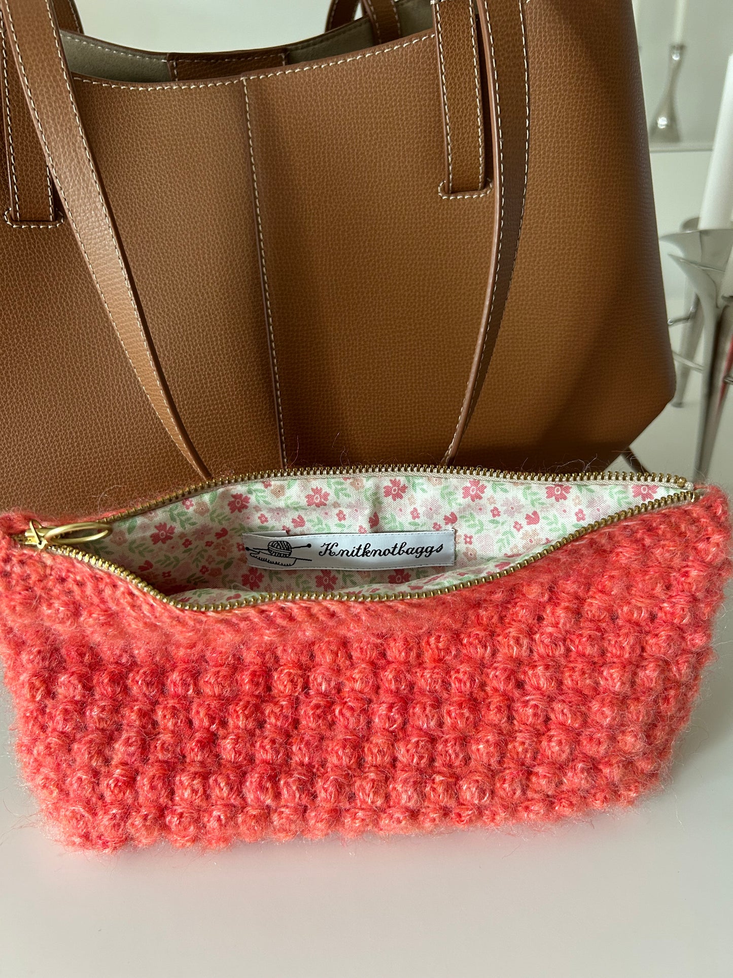 Sophie Clutch Classic Koral